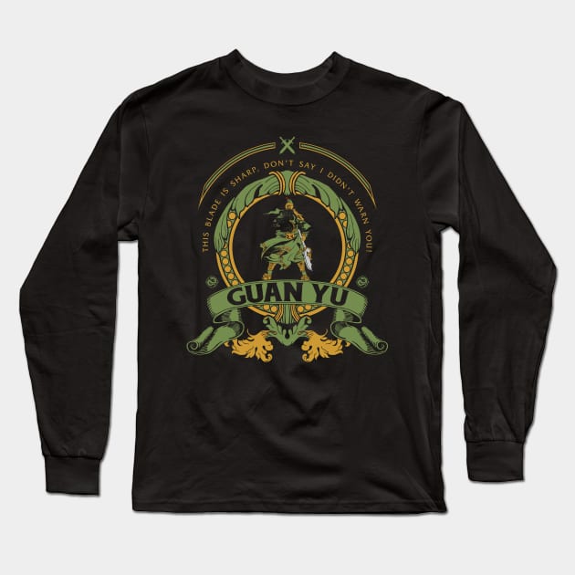 GUAN YU - LIMITED EDITION Long Sleeve T-Shirt by DaniLifestyle